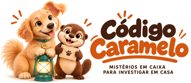 Código Caramelo: mistérios em caixa para investigar em casa